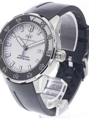IWC SCHAFFHAUSEN Aquatimer Date white Dial Automatic Men's Watch_943681